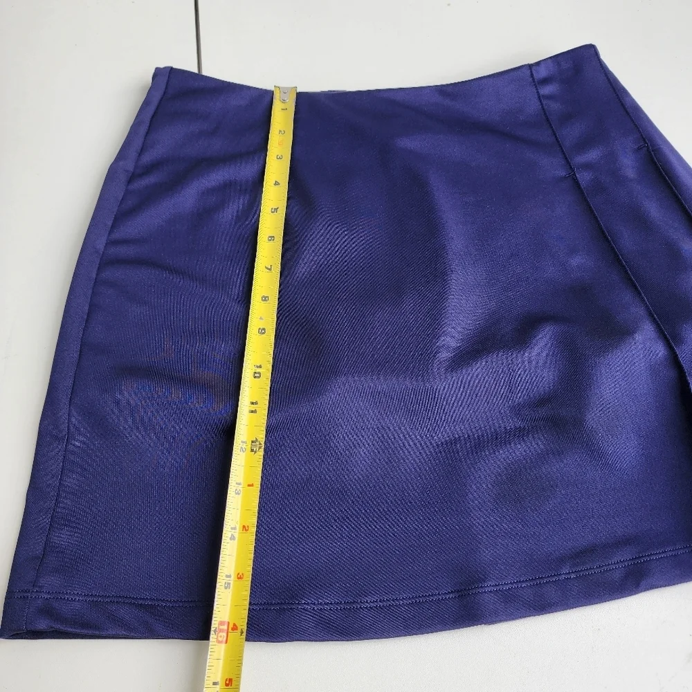 Head Golf Skort Skirt Navy Blue Stretch Pull On Sz M